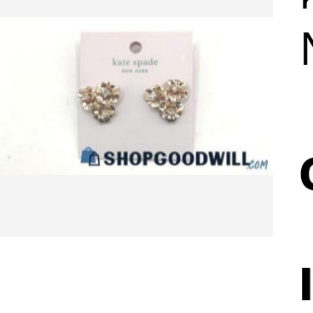 Kate Spade NY  Shine On Flower Cluster Stud Earrings